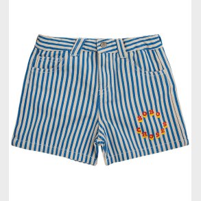 Bobo Choses Shorts - Circle Stripes - Bl