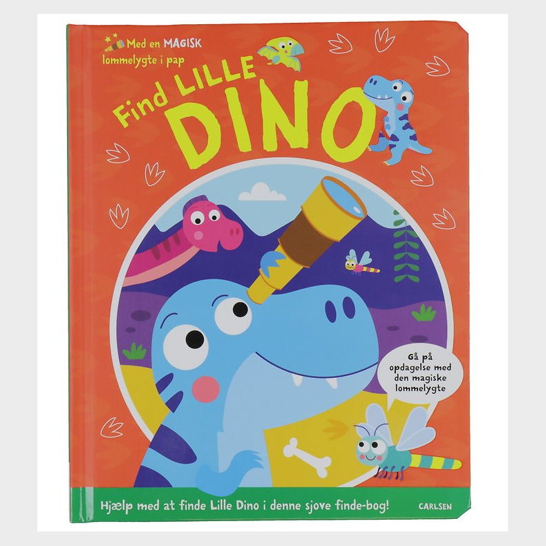 Forlaget Carlsen Bog m. Magisk Lommelygte - Find Lille Dino