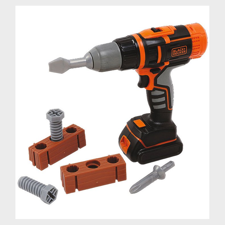 Black & Decker Leget�j - Skruemaskine m. 2 Bits + Tilbeh�r