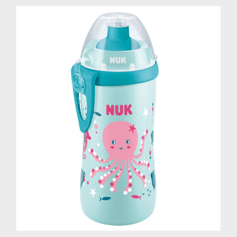 Nuk Drikkedunk m. Tud - Junior - Chameleon - 300 ml - Bl/Rosa