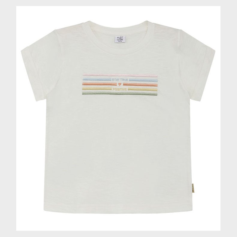 Hust and Claire T-shirt - Abiha - Ivory