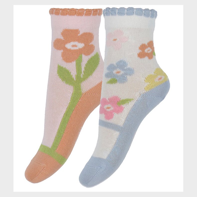 Hust and Claire Strmper - 2-pak - Florie - Icy Pink