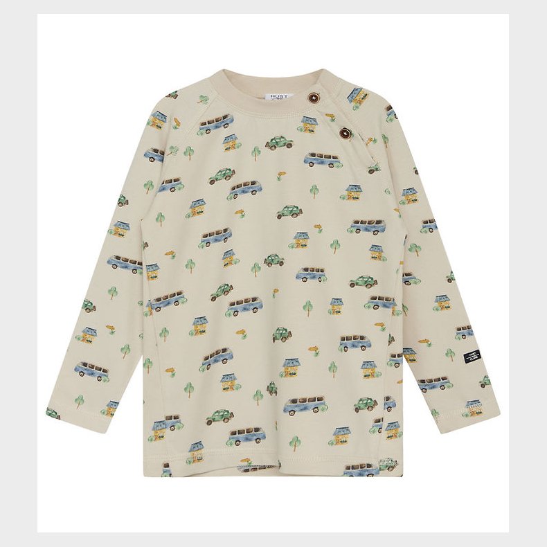 Hust and Claire Bluse - Allan - French Oak m. Biler