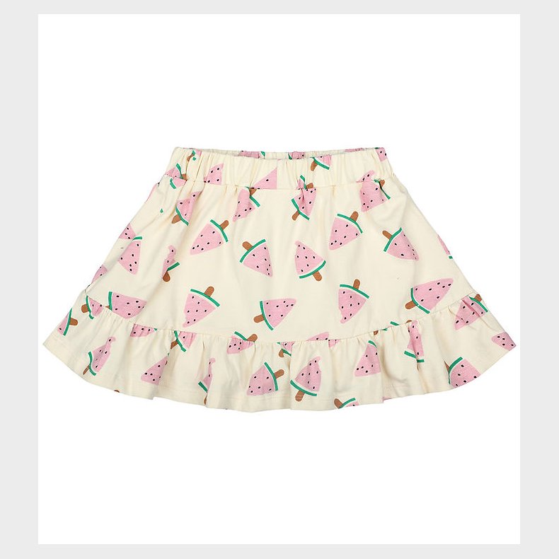 The New Siblings Nederdel - TnsKaya - White Swan Watermelon AOP