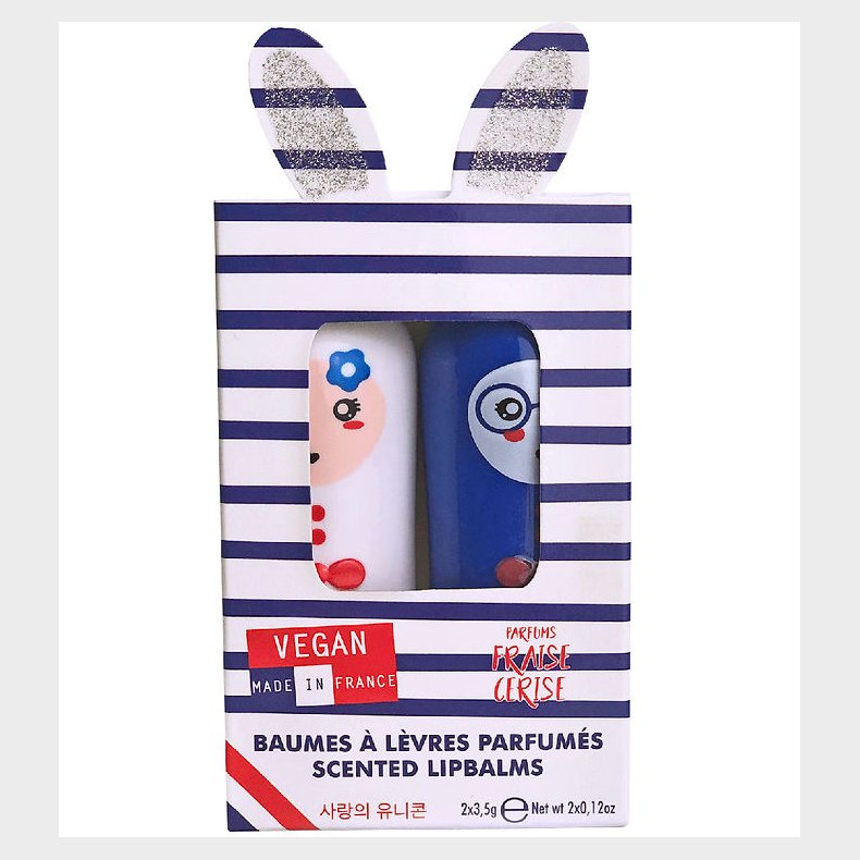 Inuwet Lbepomader - 2-pak - Paris - Strawberry/Cherry