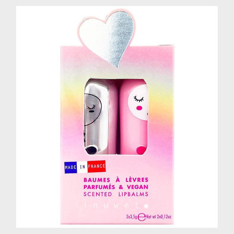 Inuwet Lbepomader - 2-pak - Chloe - Coconut/Strawberry