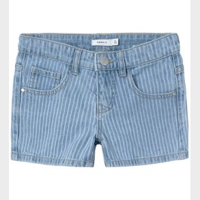 Name It Shorts - NkfRose - Denim Blue m. Striber