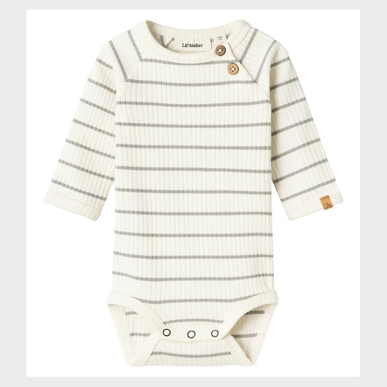 Lil' Atelier Body l/ - Rib - NbmKail - Coconut Milk