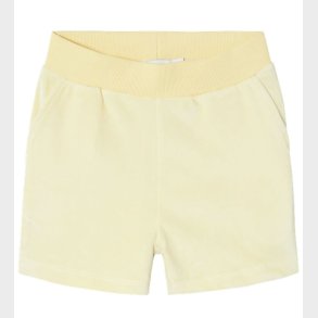 Name It Shorts - Velour - NkfDebbie - Pastel Yellow