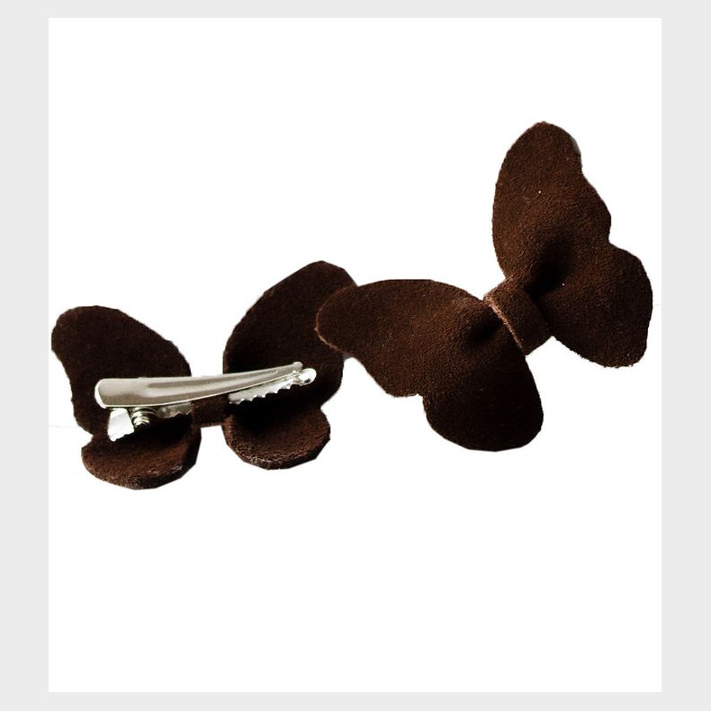Petit La Busch Hrsljfer - Butterfly - 2-pak - 6x4 cm - Chocola