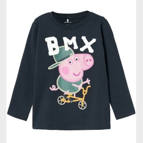 Name It Bluse - NmmJonin Peppa Pig - Dark Sapphire