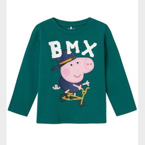 Name It Bluse - NmmJonin Peppa Pig - Antique Green
