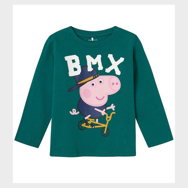 Name It Bluse - NmmJonin Peppa Pig - Antique Green