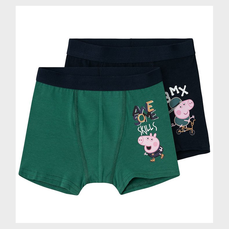 Name It Boxershorts - NmmJetsu Peppa Pig - 2-pak - Dark Sapphire