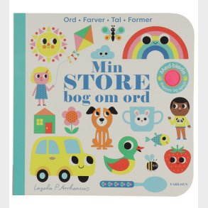 Forlaget Carlsen Billedbog m. Flapper - Min Store Bog om Ord - D