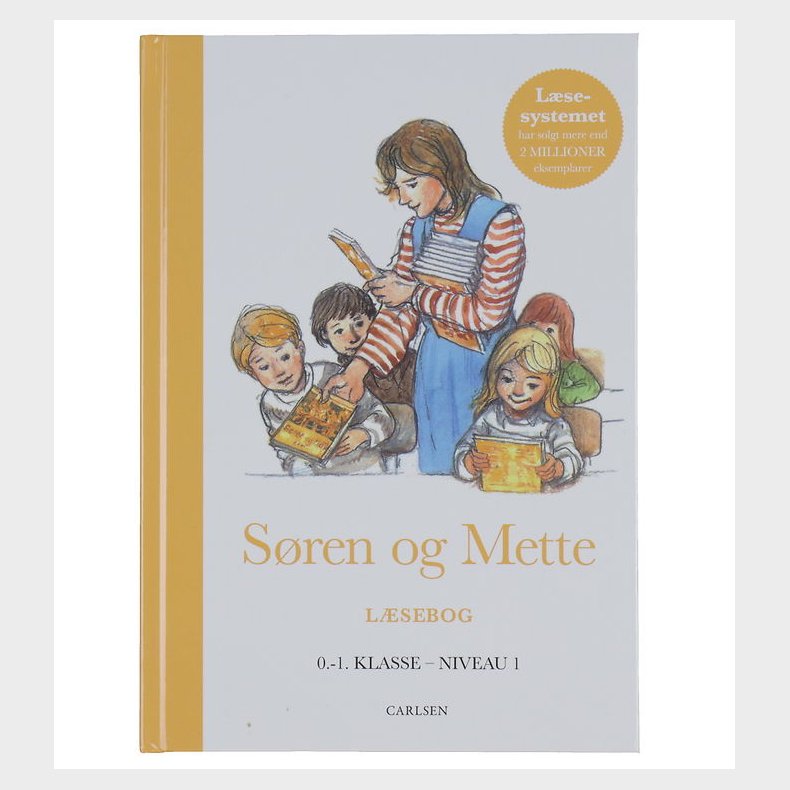 Forlaget Carlsen L�sebog - S�ren og Mette - 0.-1. Klasse - Nive