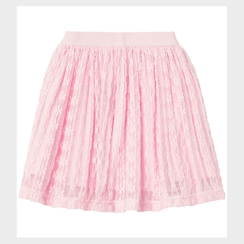 Name It Nederdel - Tyl - NmfFetulla - Parfait Pink m. Blomster