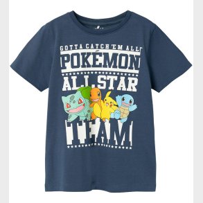 Name It T-shirt - Noos - NkmJust Pok�mon - Dark Denim