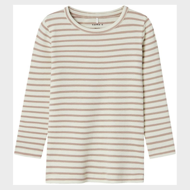 Name It Bluse - Noos - Rib - NmnBani - Pure Cashmere