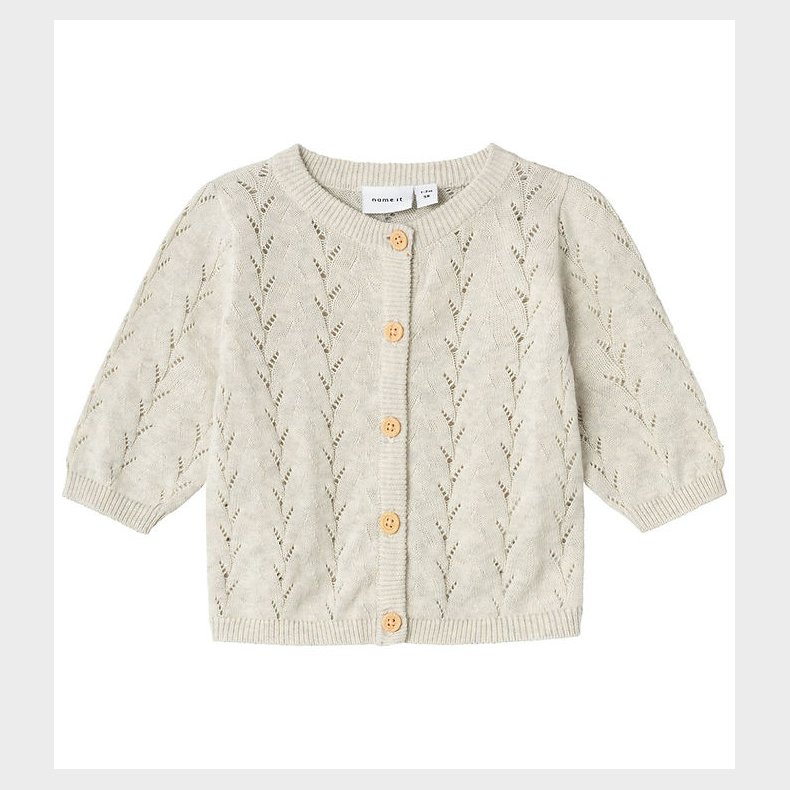 Name It Cardigan - Strik - Noos - NmfBanni - Peyote Melange