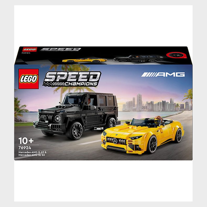 LEGO Speed Champions - Mercedes-AMG G63 &amp; M... 76924 - 808 Dele