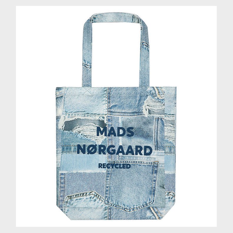 Mads Nrgaard Shopper - Recycled Boutique Athene - Denim AOP