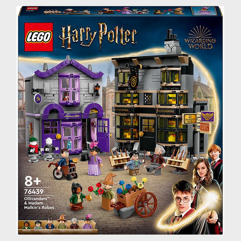 LEGO Harry Potter - Ollivanders Og Madam Ma... 76439 - 744 Dele