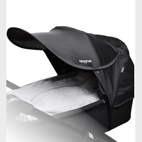 Easygrow Solskrm Til Barne/klapvogn - Universal - UV50+ - Sort