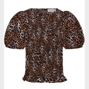 Hound Top - Leopard - Sort/Beige/Brun