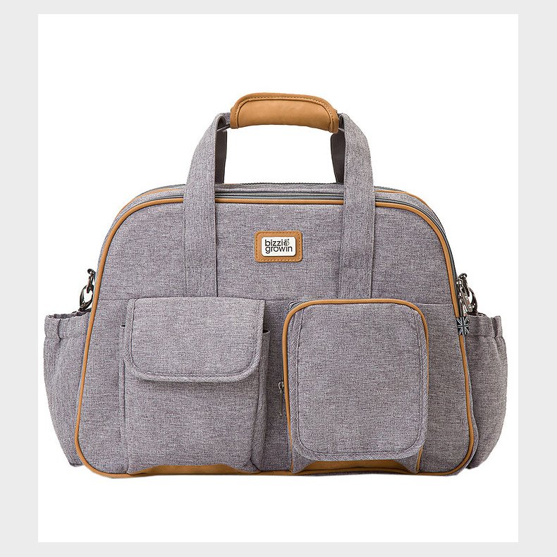 Bizzi Growin Pusletaske/Rejseseng - POD - Windsor Grey