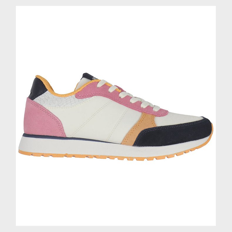 Woden Sko - Ronja - Navy/Papaya