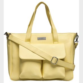 Rosemunde Shopper - Working - Vegan - Pastel Yellow/Silver