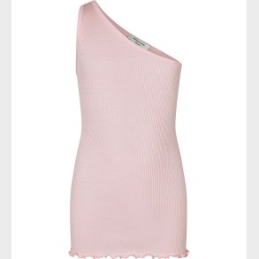 Rosemunde Top - One Shoulder - Rib - Lotus Pink