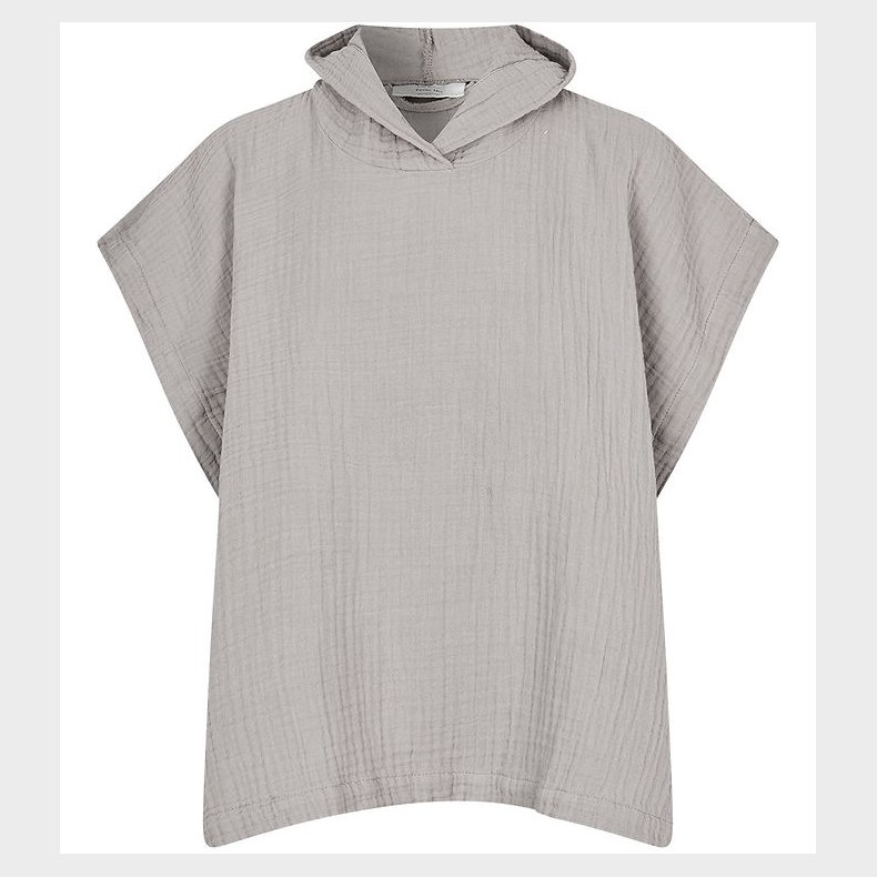 Lille Kanin Badeponcho - Musselin - Brown Smoke