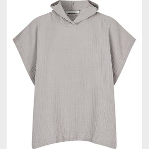 Lille Kanin Badeponcho - Musselin - Brown Smoke