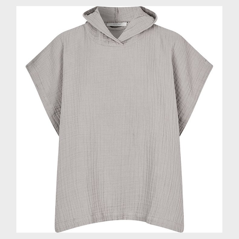 Lille Kanin Badeponcho - Musselin - Brown Smoke