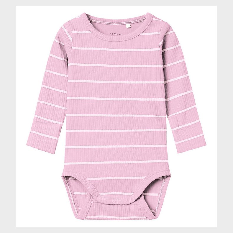 Name It Body l/ - Rib - NbfKianna - Pastel Lavender