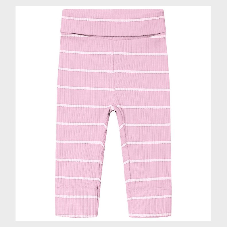 Name It Leggings - Rib - NbfKianna - Pastel Lavender