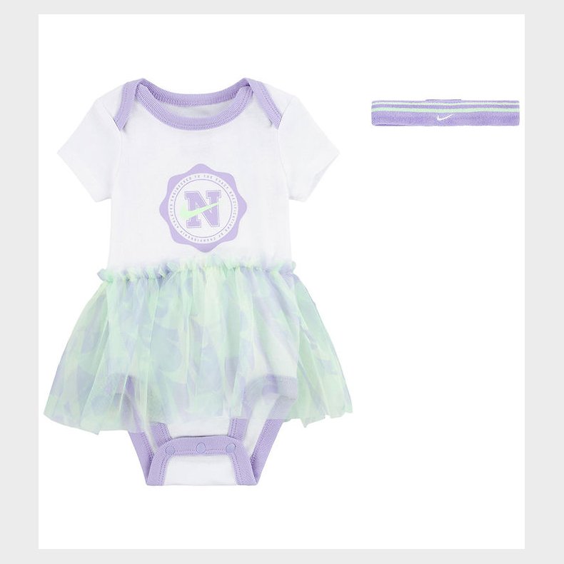 Nike Gaveske - Hrbnd/Body k/ - Hvid/Lilla/Lime