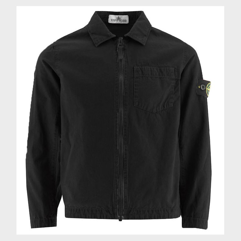 Stone Island Jakke - Overshirt - Sort