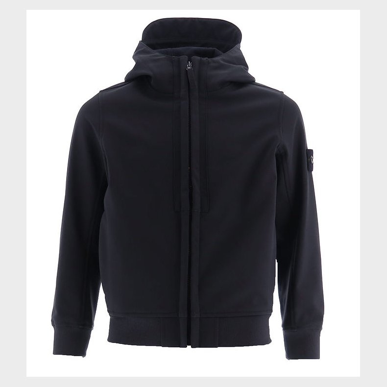Stone Island Softshelljakke m. Fleece - Sort