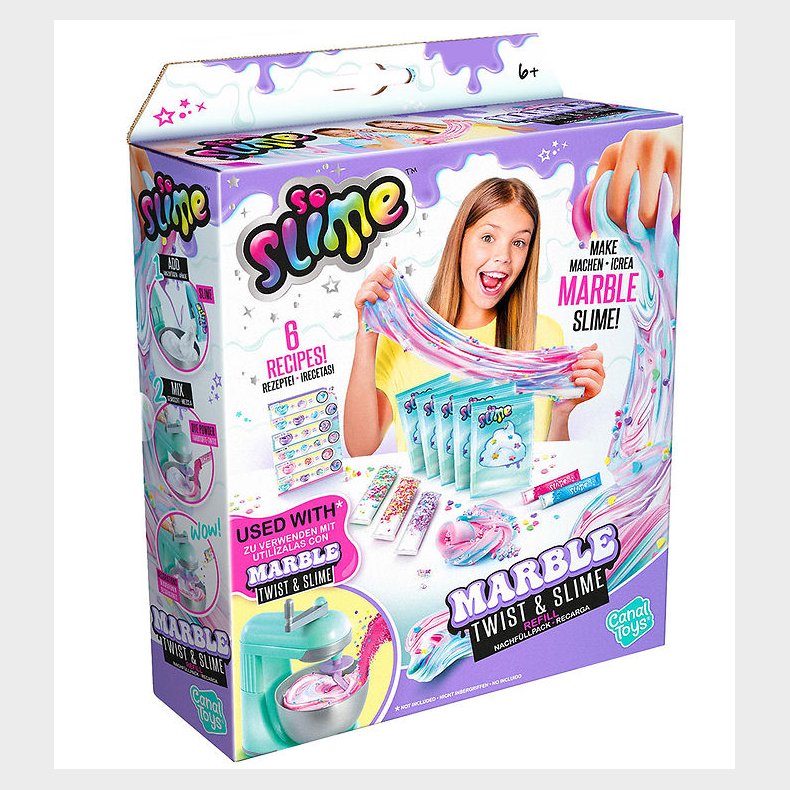 So Slime Slim - DIY - Marmor Twist and Slime Refill