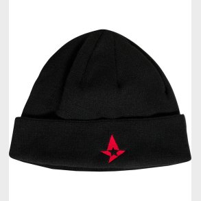 Hummel Beanie - Strik - AST Fan Red Logo - Sort