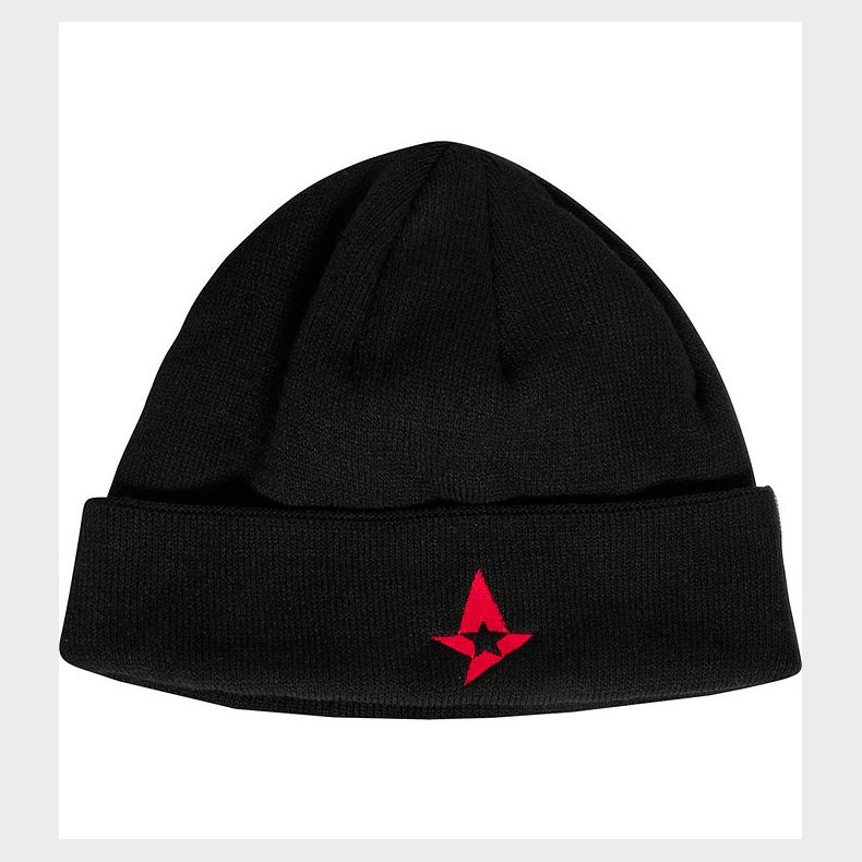 Hummel Beanie - Strik - AST Fan Red Logo - Sort