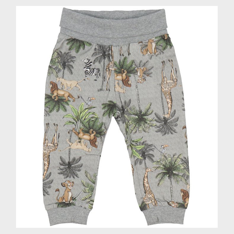 Name It Bukser - NbmJebb - Grey Melange