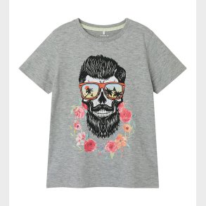 Name It T-shirt - NkmPfashion - Grey Melange