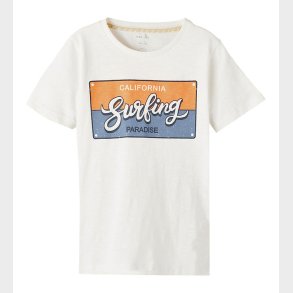 Name It T-shirt - NkmPfholiday - Bright White