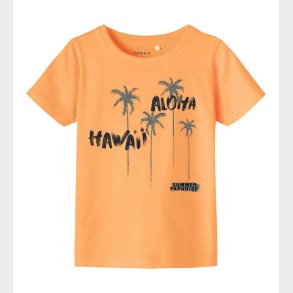 Name It T-shirt - NmmPfrankie - Orange Pop