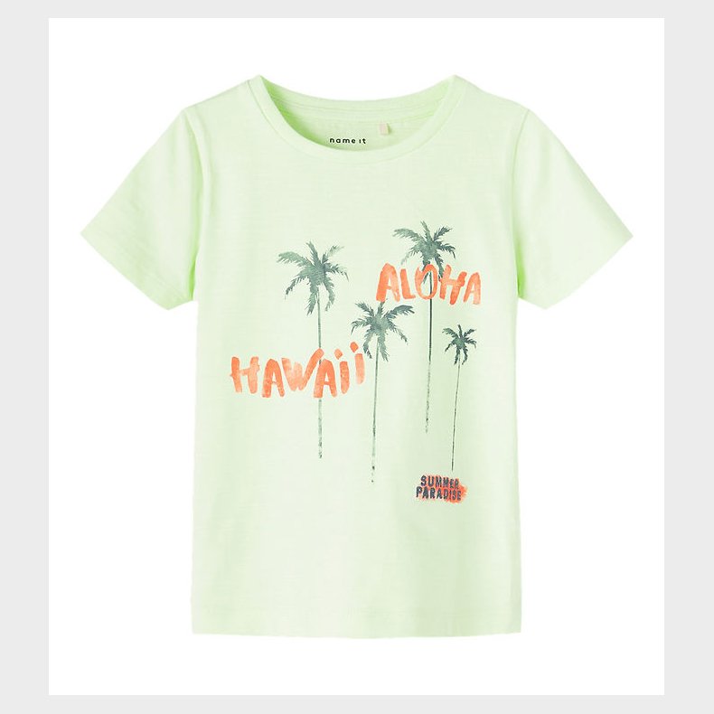 Name It T-shirt - NmmPfrankie - Lime Cream