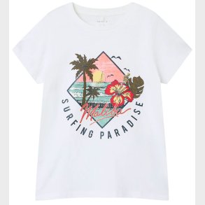 Name It T-shirt - NkfPsurfi - Bright White